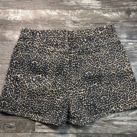 MNG Women's Leopard Print Shorts, Sise - Picture 2 of 9